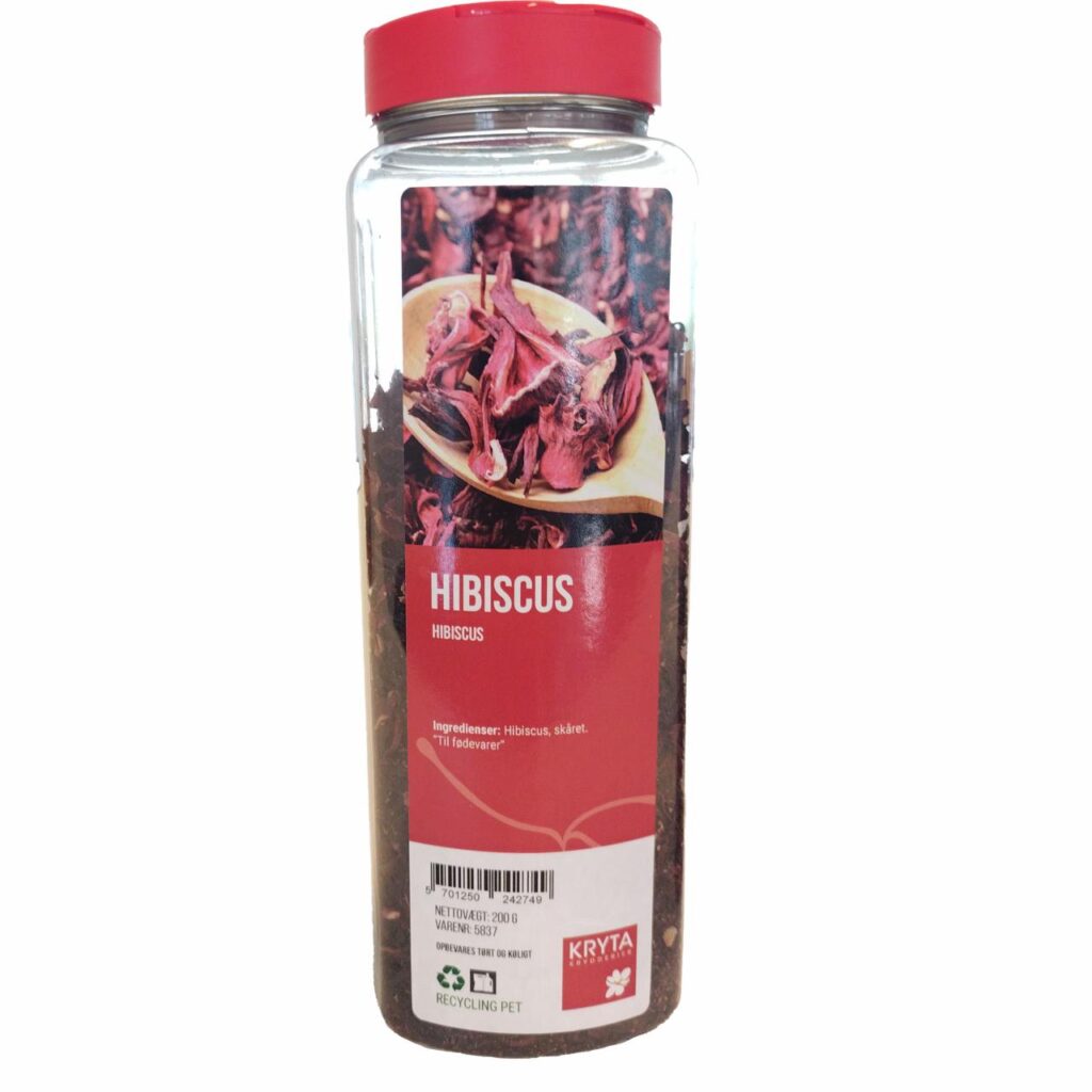 Hibiscus 200gr. dåse - Kryta