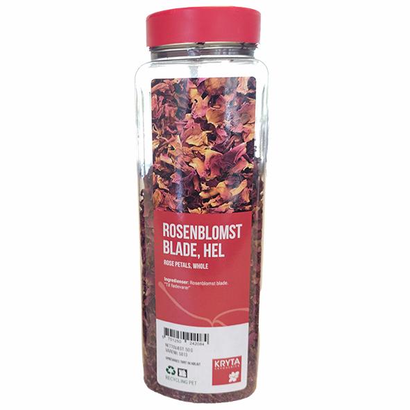 Rosenblomst blade hel 50gr. dåse