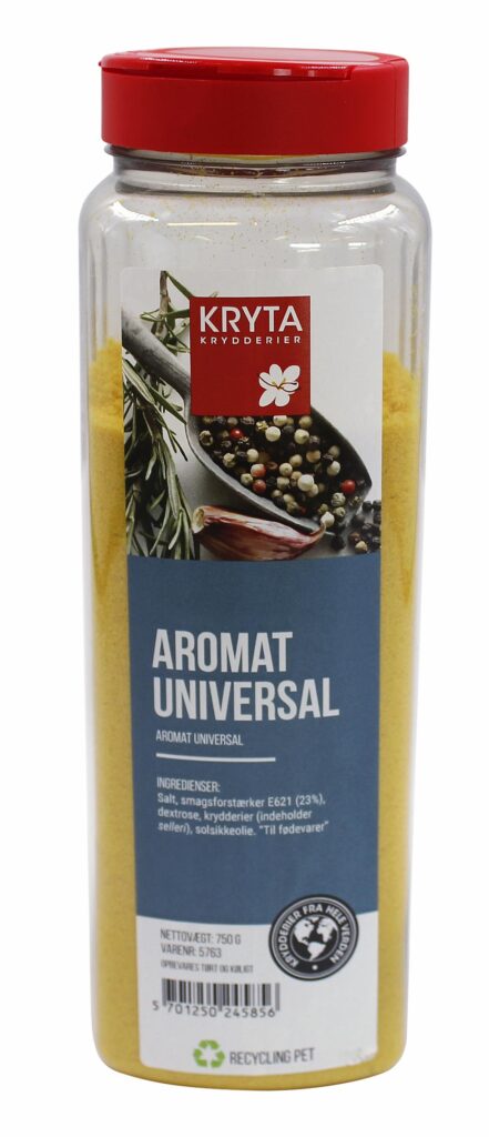 Aromat universal 750gr. dåse - Kryta