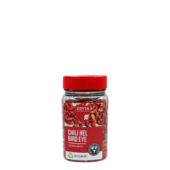 Chili Bird Eye hel 70gr. dåse